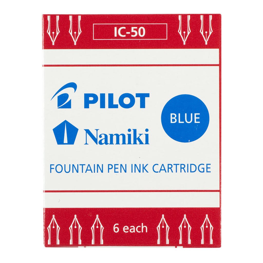 Pilot Fountain Pen Ink Cartridge Blue 6
