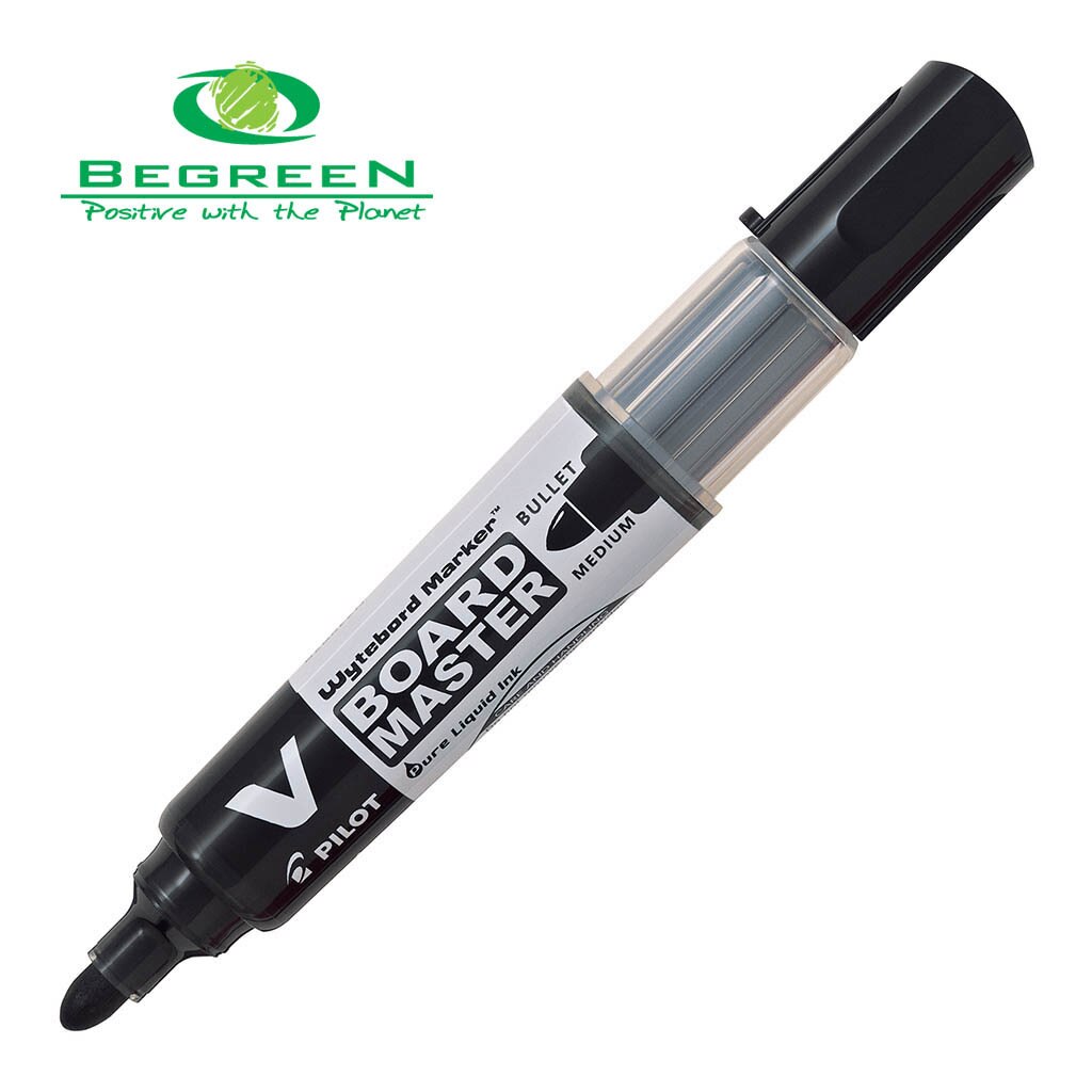 Begreen V Whiteboard Bullet Black