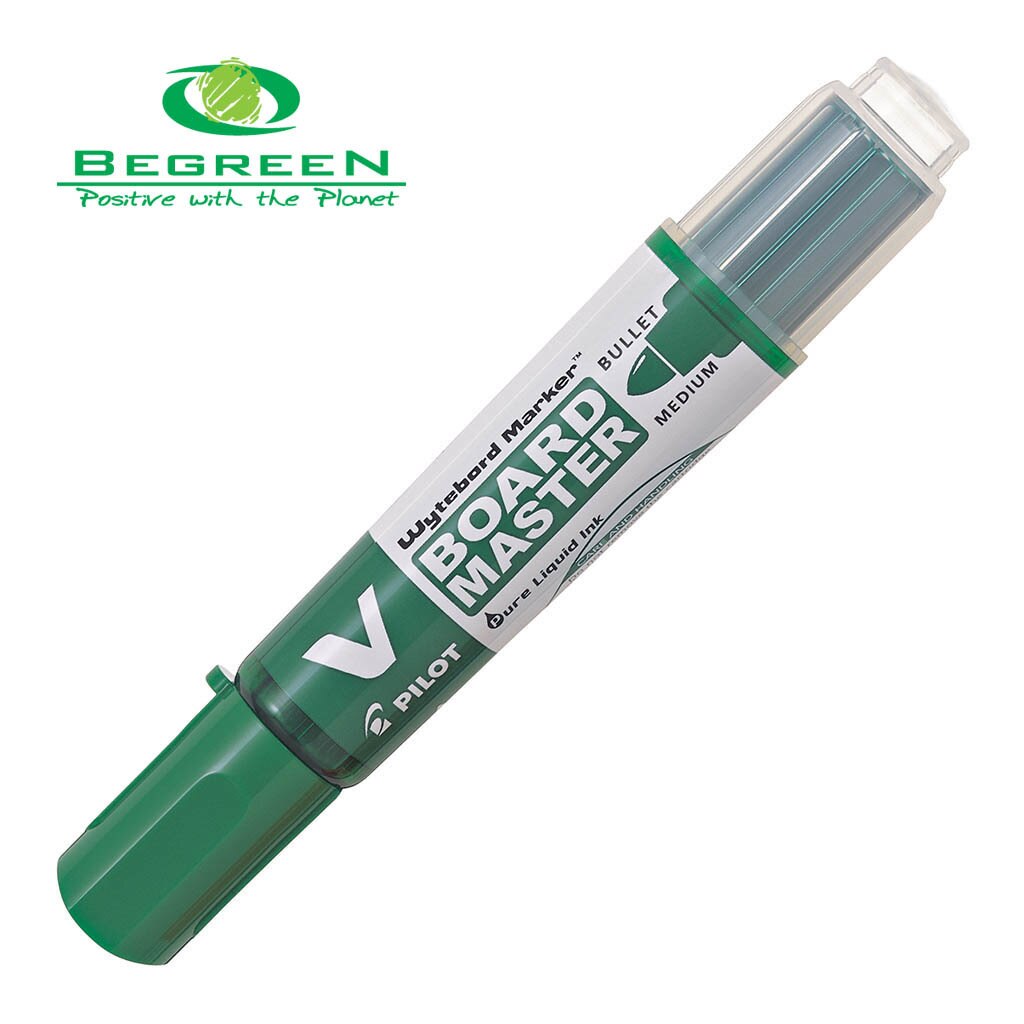 Begreen V Whiteboard Bullet Green