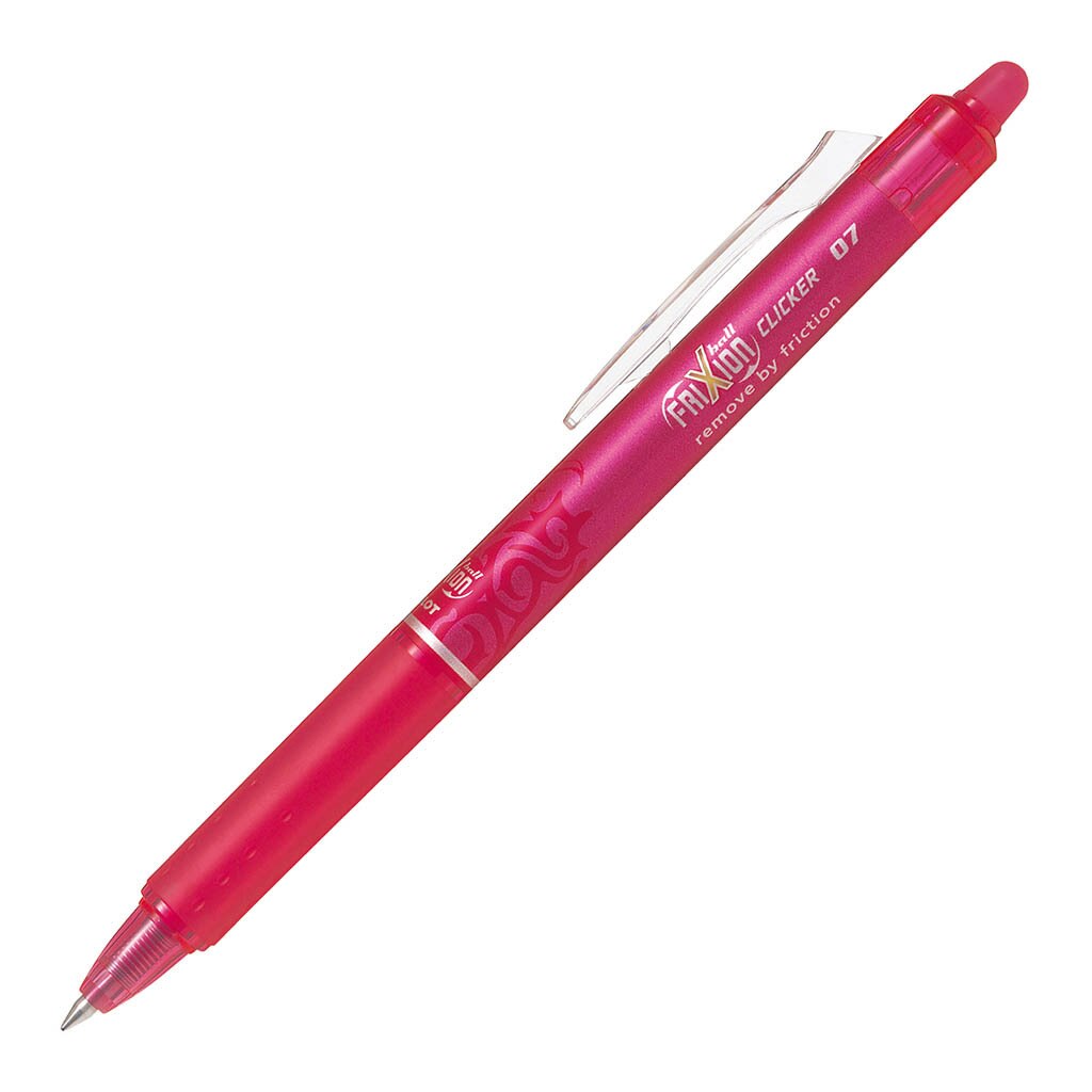 Frixion Clicker Erasable Fine 0.7mm Pink
