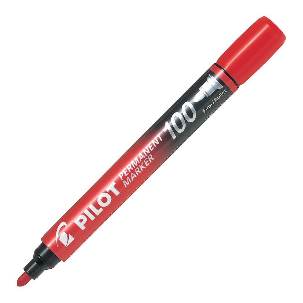 Pilot Sca 100 Permanent Bullet Red
