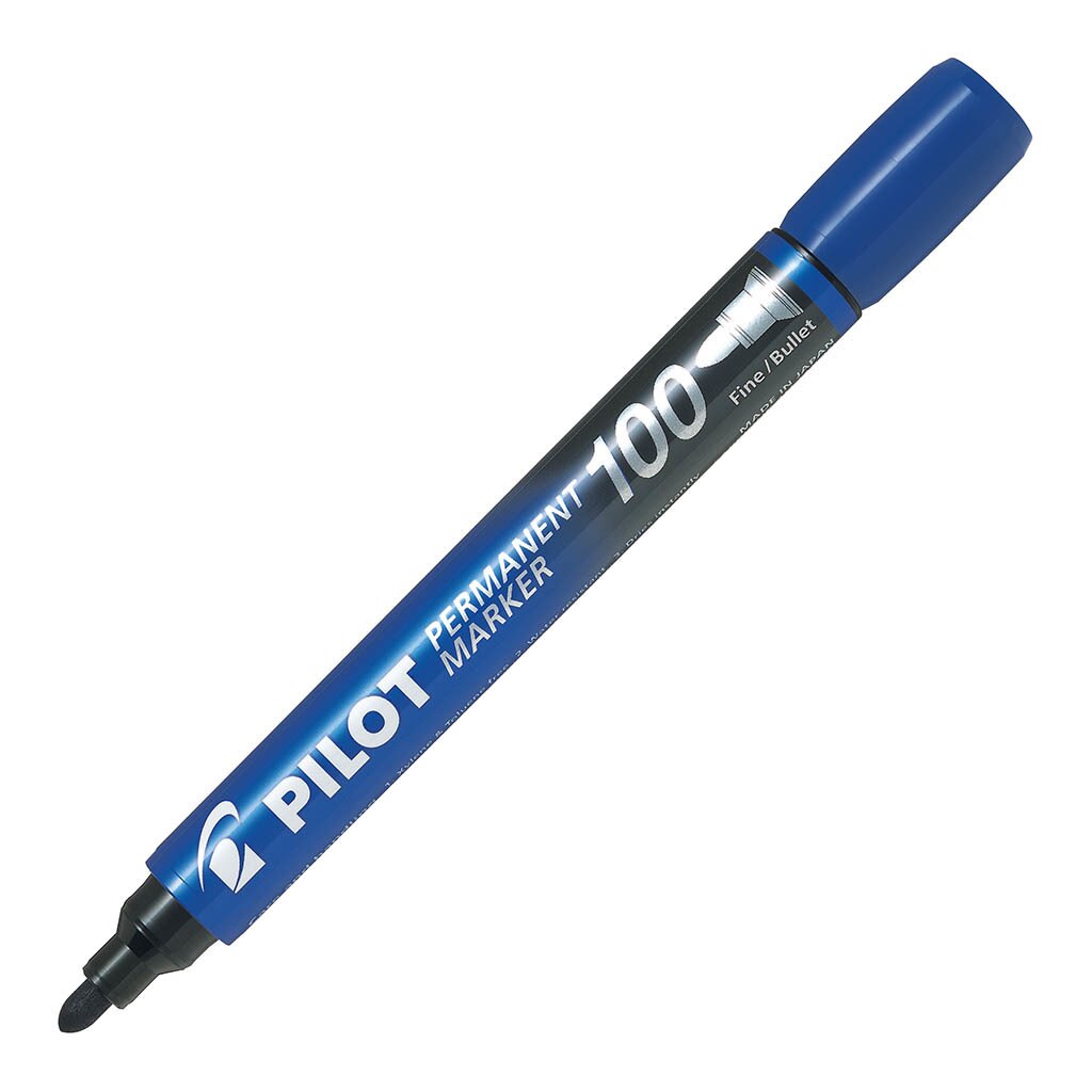 Pilot Sca Permanent Marker Bullet Blue