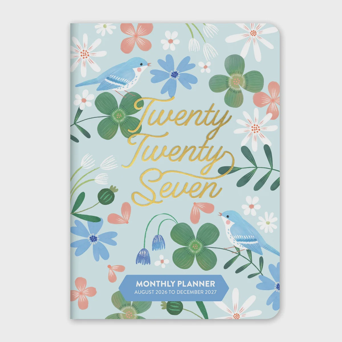 2027 Monthly Pocket Planner: Birds & Blooms