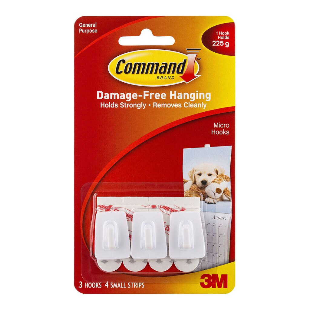 Hooks 3M Command Micro