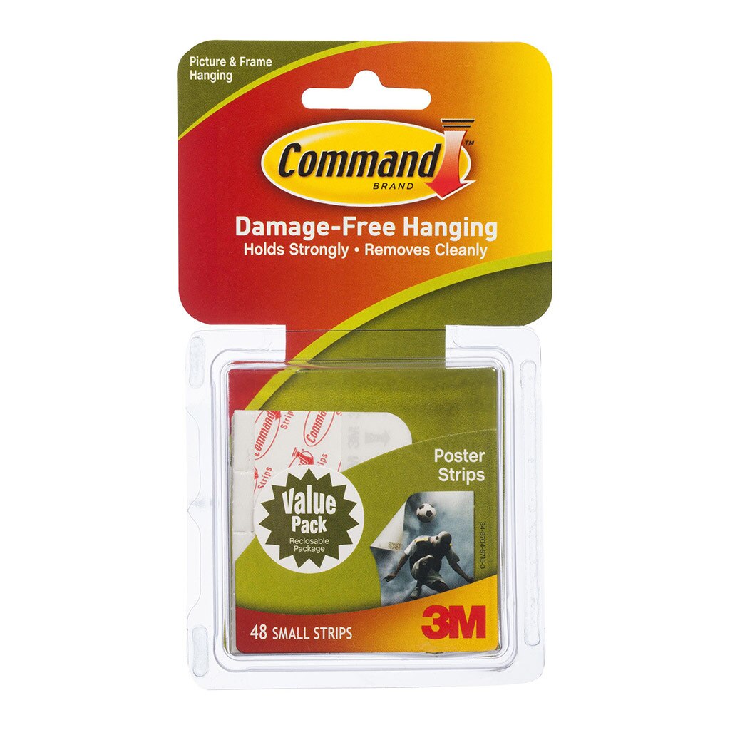 Command Poster Strips Small 48