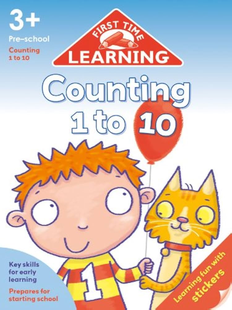 First Time Learning Counting 1 To 10