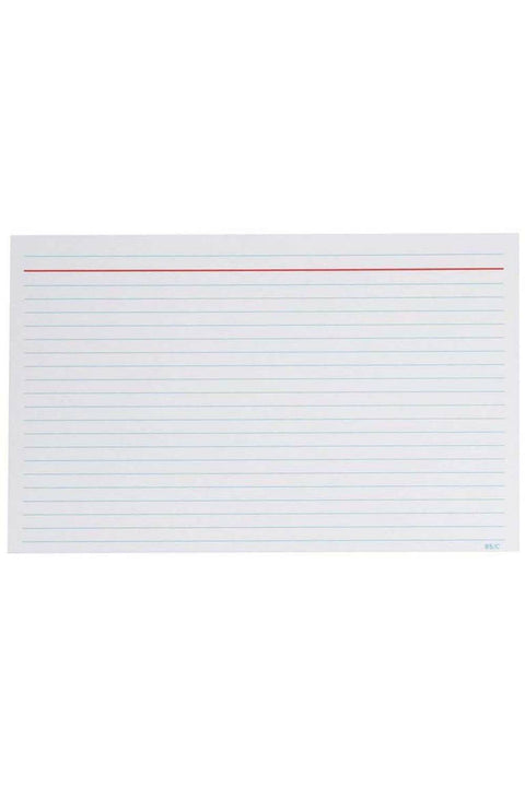 System Cards Collins 8X5 Feints Pk 100