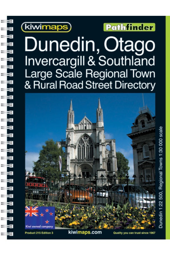 Dunedin, Tago & Southland Mapbook