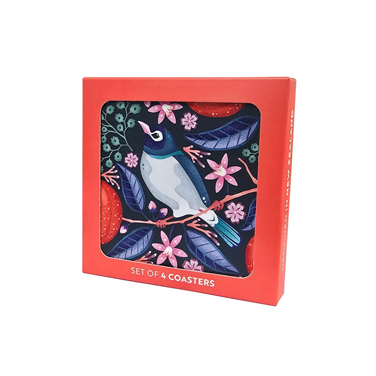 Catherine Marion: Waxeye & Mandarin Coaster Box Set