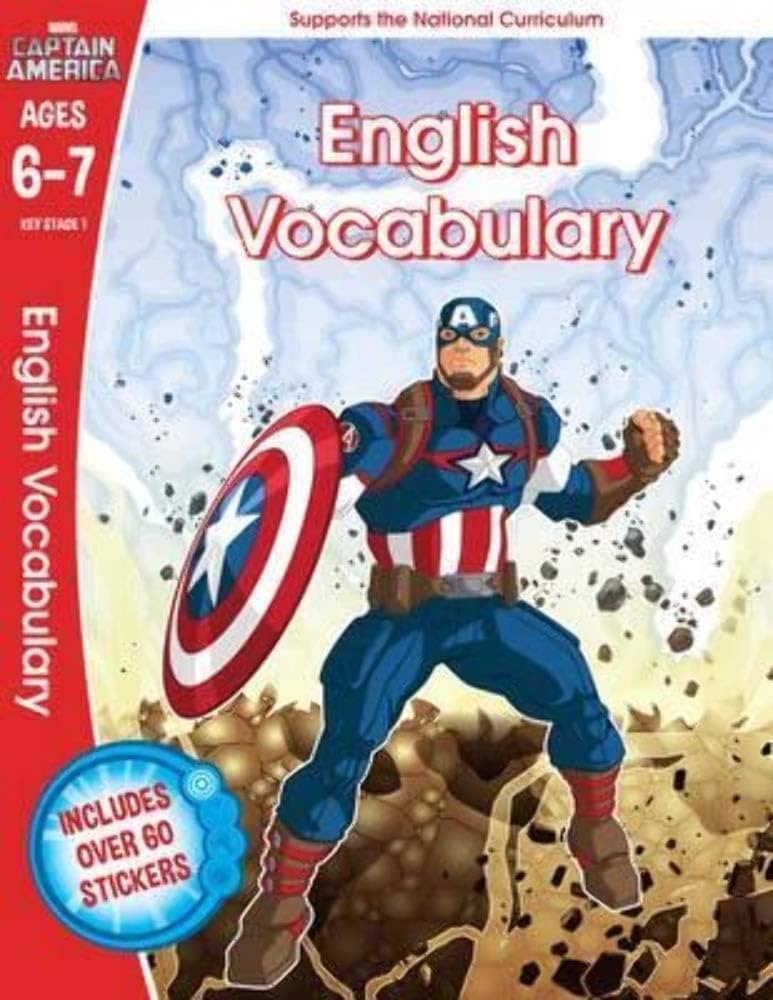 Marvel Learning: Captain America Englis