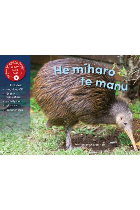 Te Reo Singalong: He miharo te manu (Native Birds) Book with CD