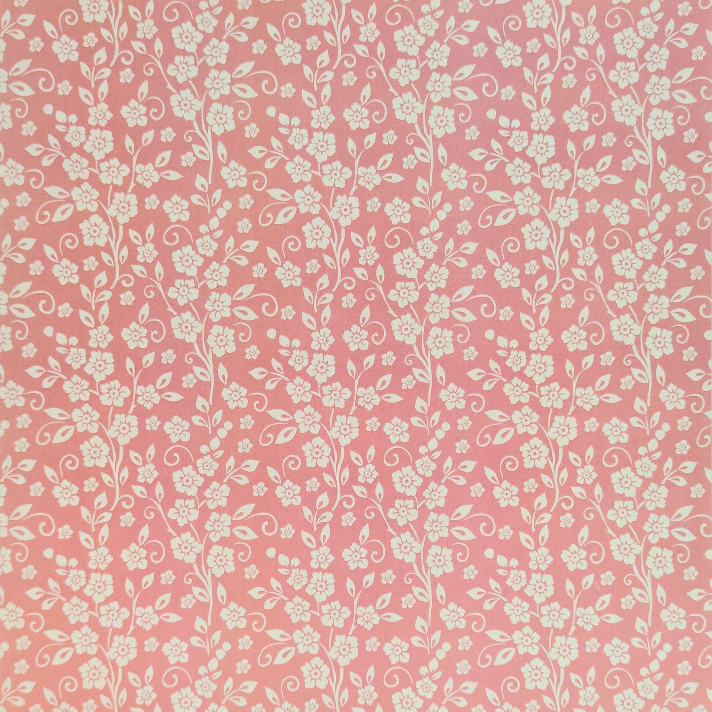 Scrapbook Cardstock -Florals #2