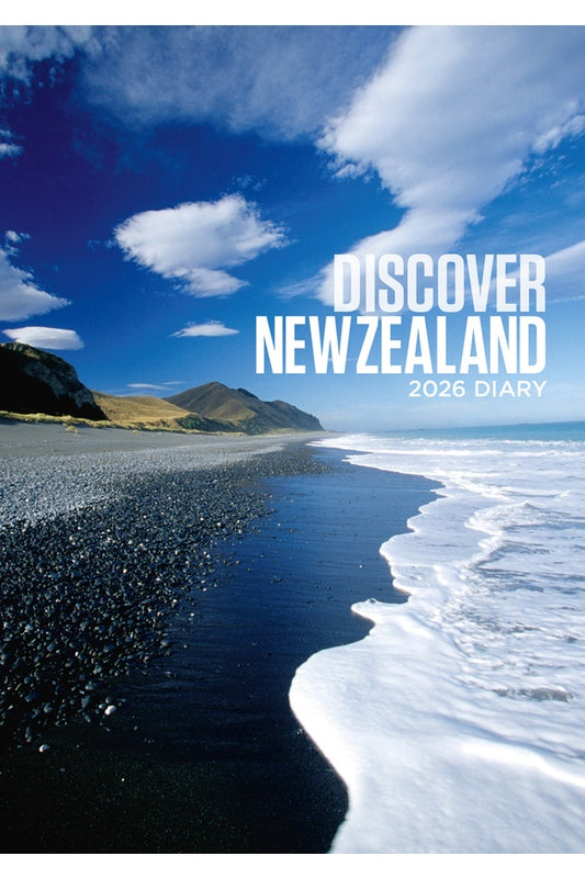 2026 A6 Week-to-View Discover New Zealand Diary