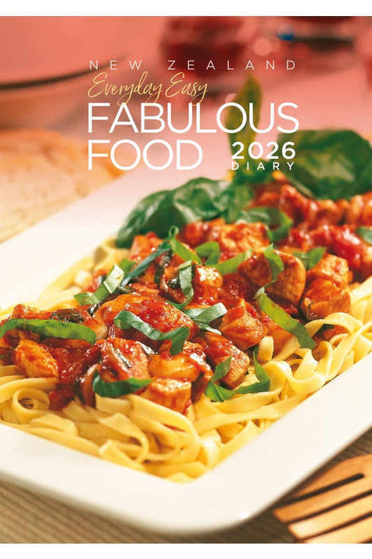 2026 A6 Week-to-View New Zealand Fabulous Food Diary