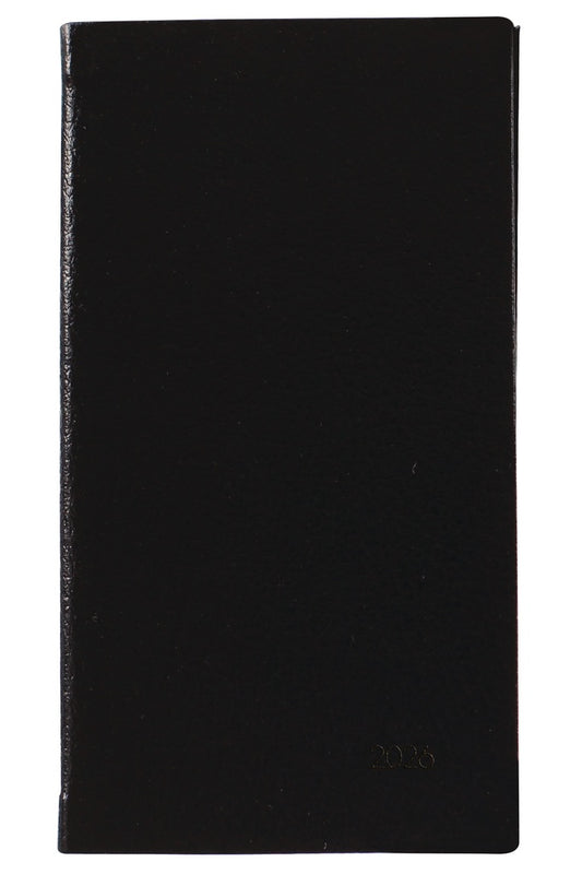 Collins Diary 2026 CW7 Week To View Black Notebook