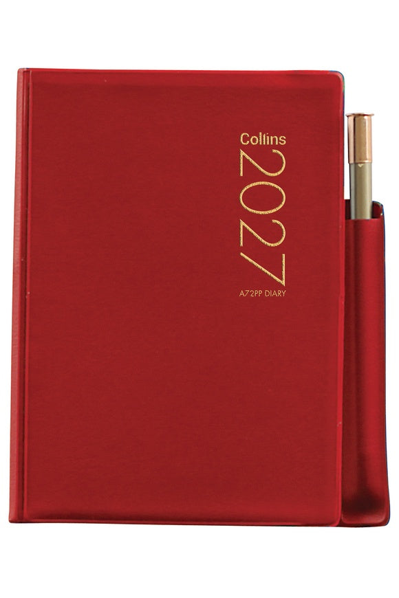 Collins Diary A72PP With Pencil 2027