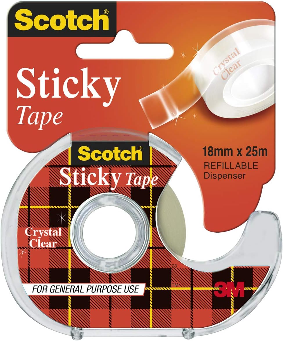 Scotch Everyday Tape 500 18mm x 25mtr Dispenser