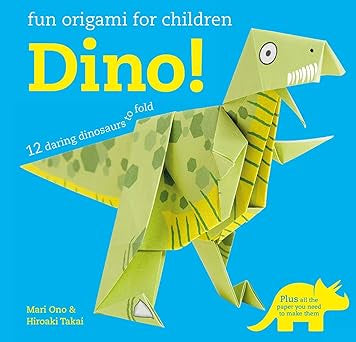 Fun Origami For Children Dinosaur