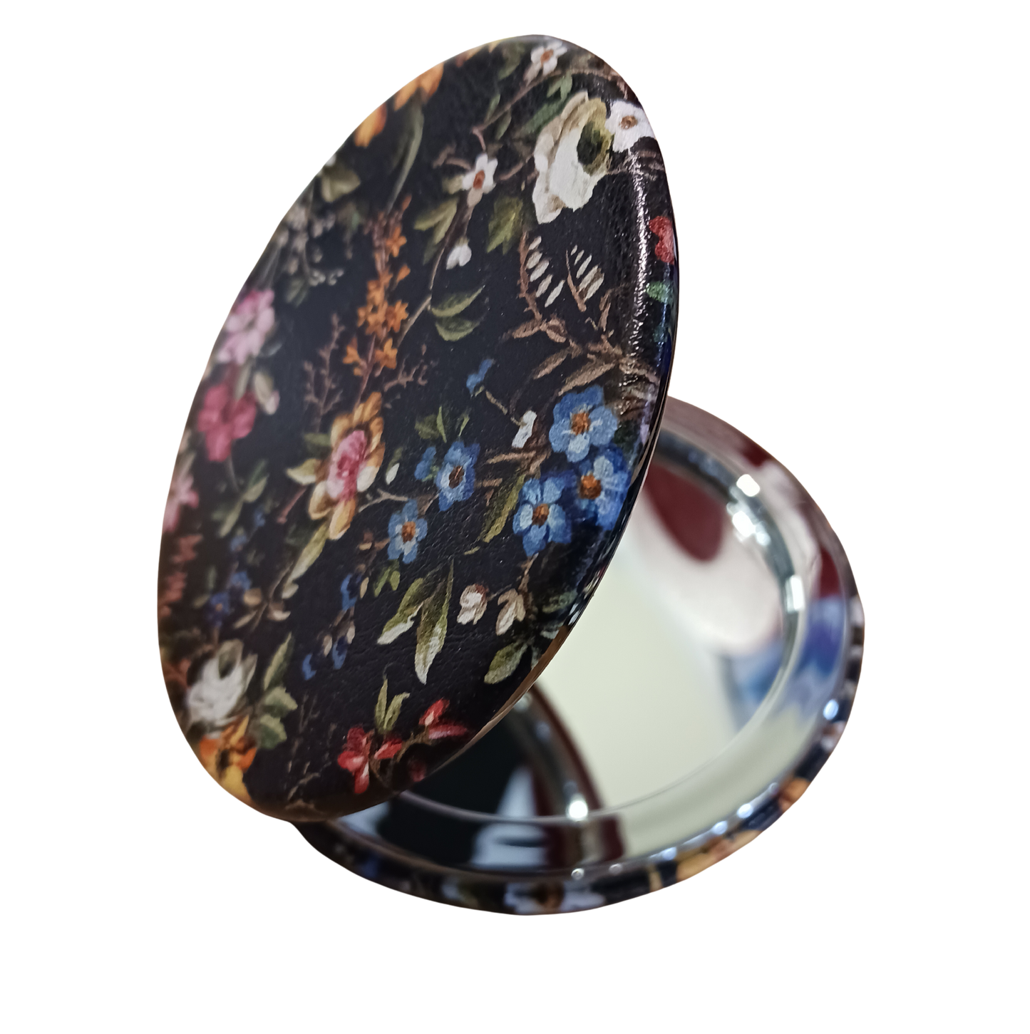 Blu Hen Compact Mirror William Kilburn Floralia