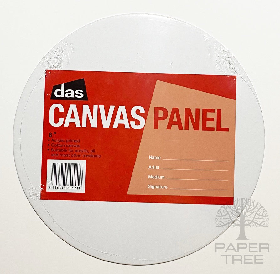 Das Round Canvas Panel 8''