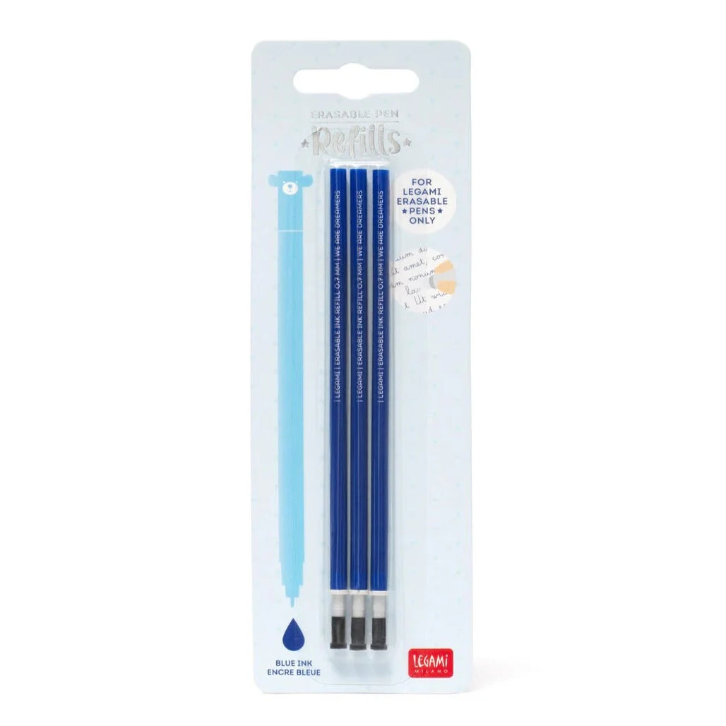 Legami Milano Erasable Pen Refill 3pk