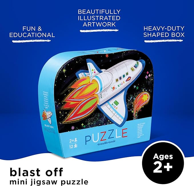 Crocodile Creek Blast Off Puzzle