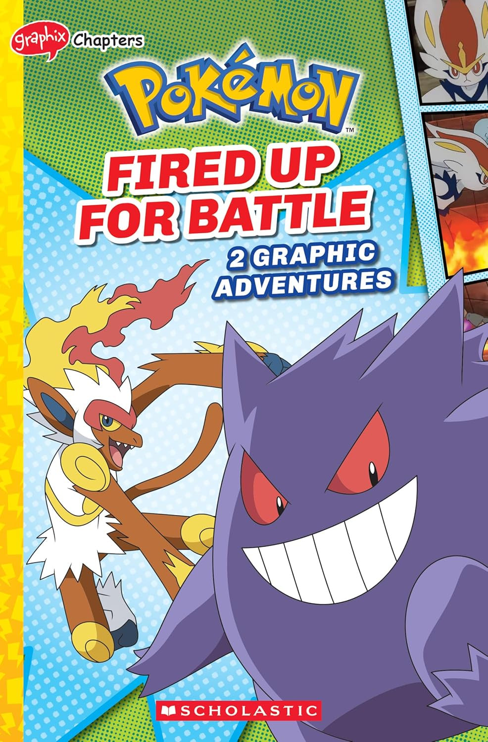 Pokemon Fired Up for Battle Two Graphic Adventures