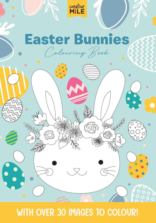 Creative Mile Easter Bunnies Colouring Book
