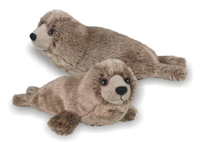 Antics Silk Soft Grey Seal 22cm