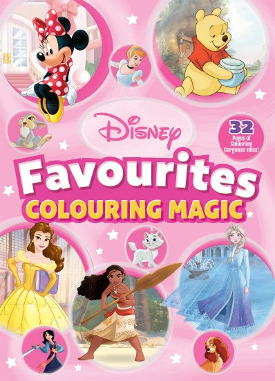 disney favourites: colouring magic