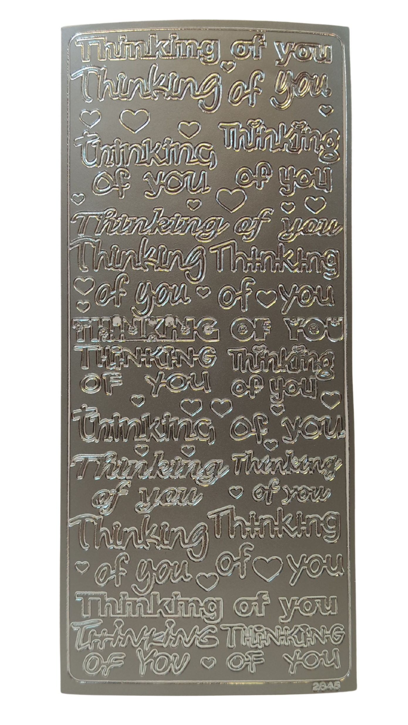 #PC2845S -Thinking Of You Asst -Silver