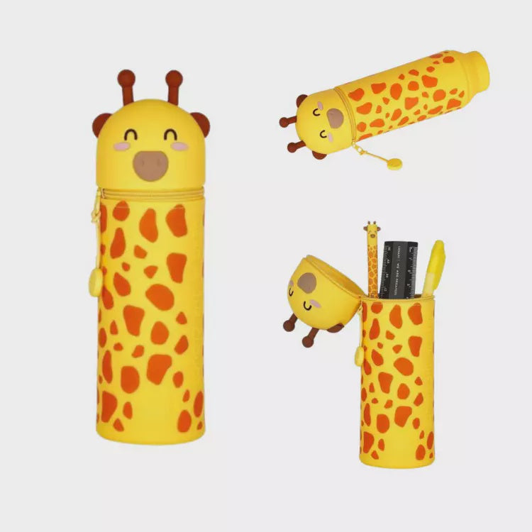 Legami 2-in-1 Silicone Pencil Case Kawaii