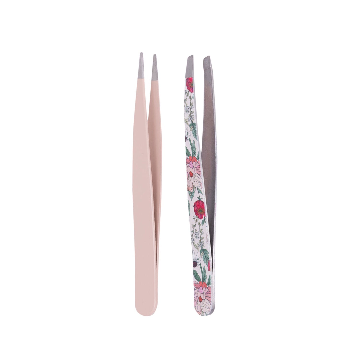 Floral Printed Tweezer Duo