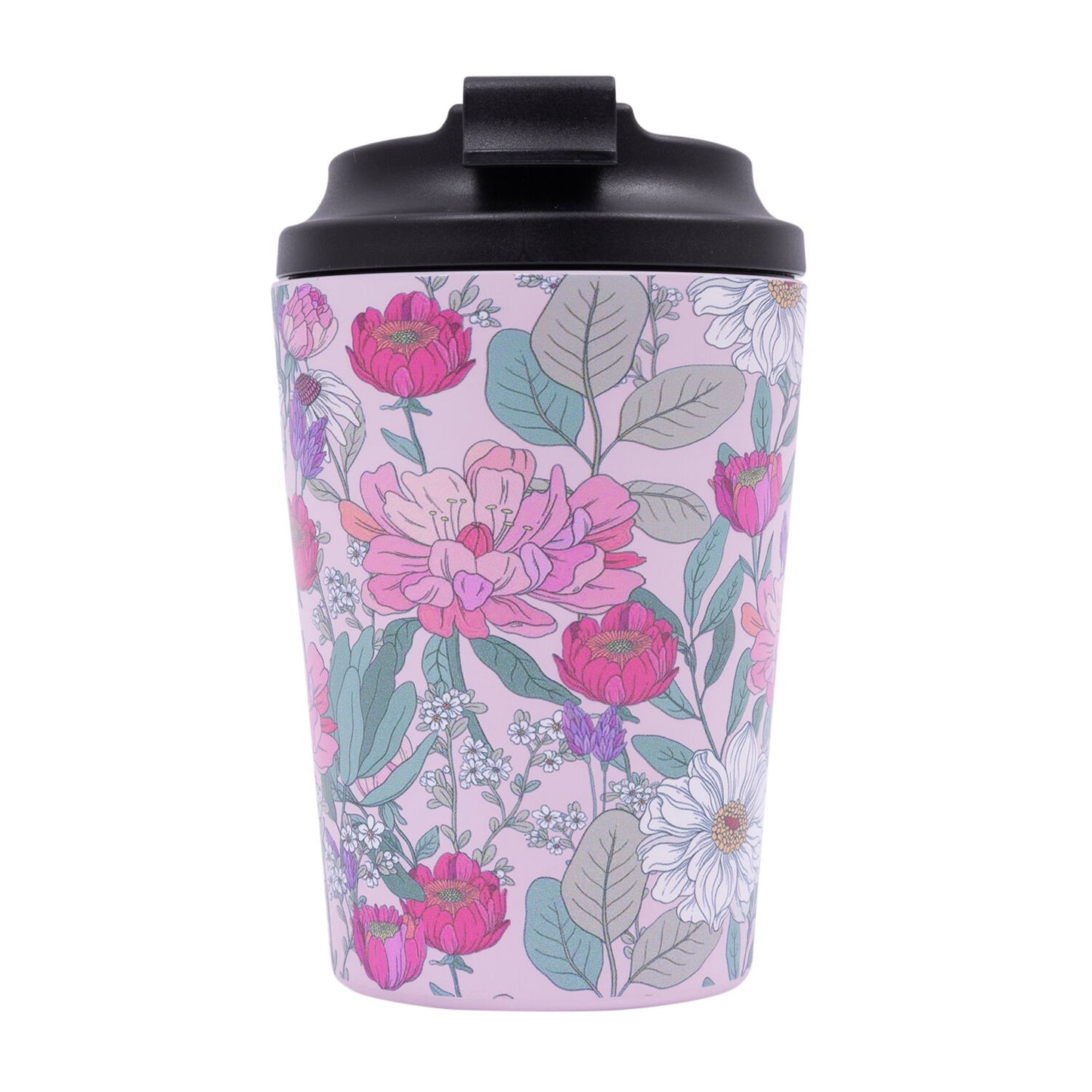 Floral Insulated Coffee Cup