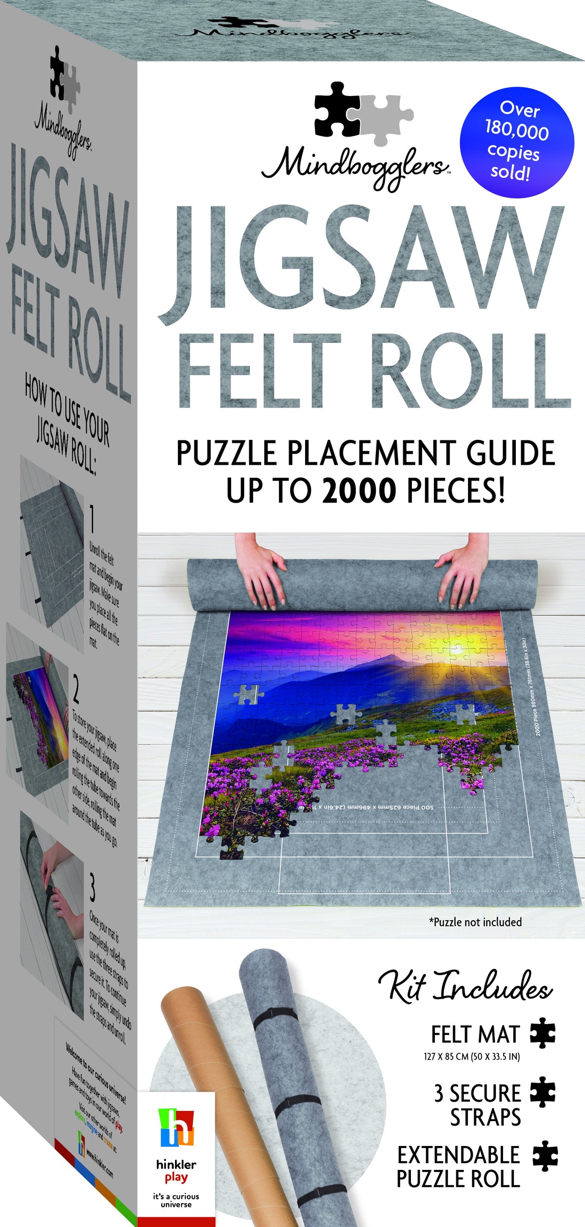 Mindbloggers Jigsaw felt roll