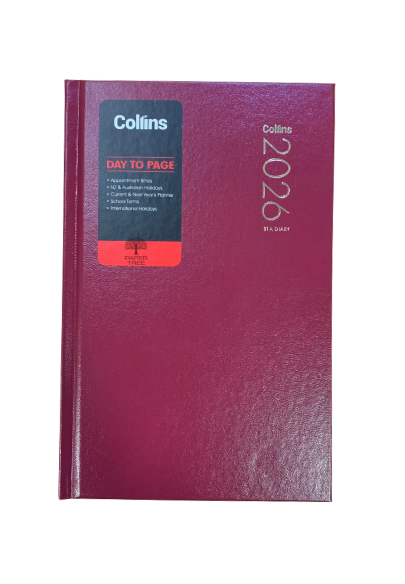 2026 81A Red Collins Diary