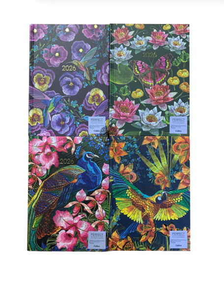 Collins Diary 2026 A51 Beautiful Blooms Day to Page