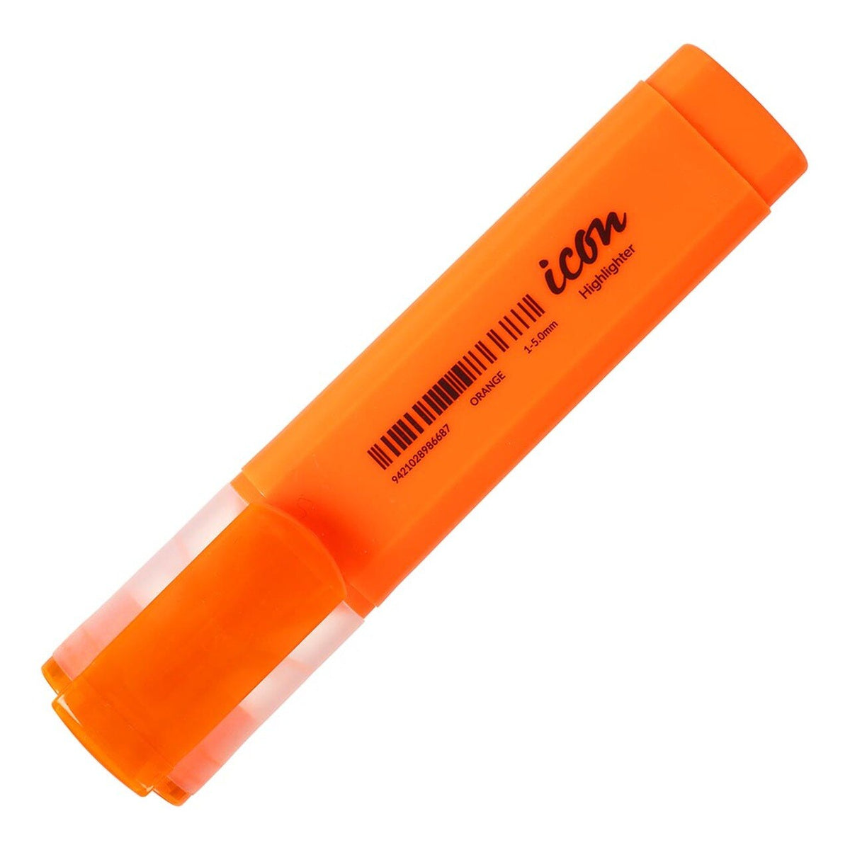 Icon Highlighter Chisel Tip - Orange