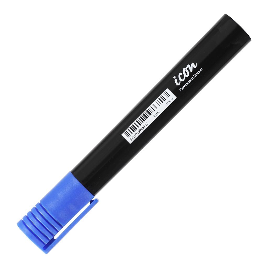 Icon Permanent Marker Blue Bullet