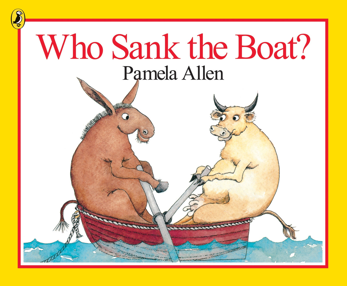 Who Sank the Boat? Pamela Allen Board Book