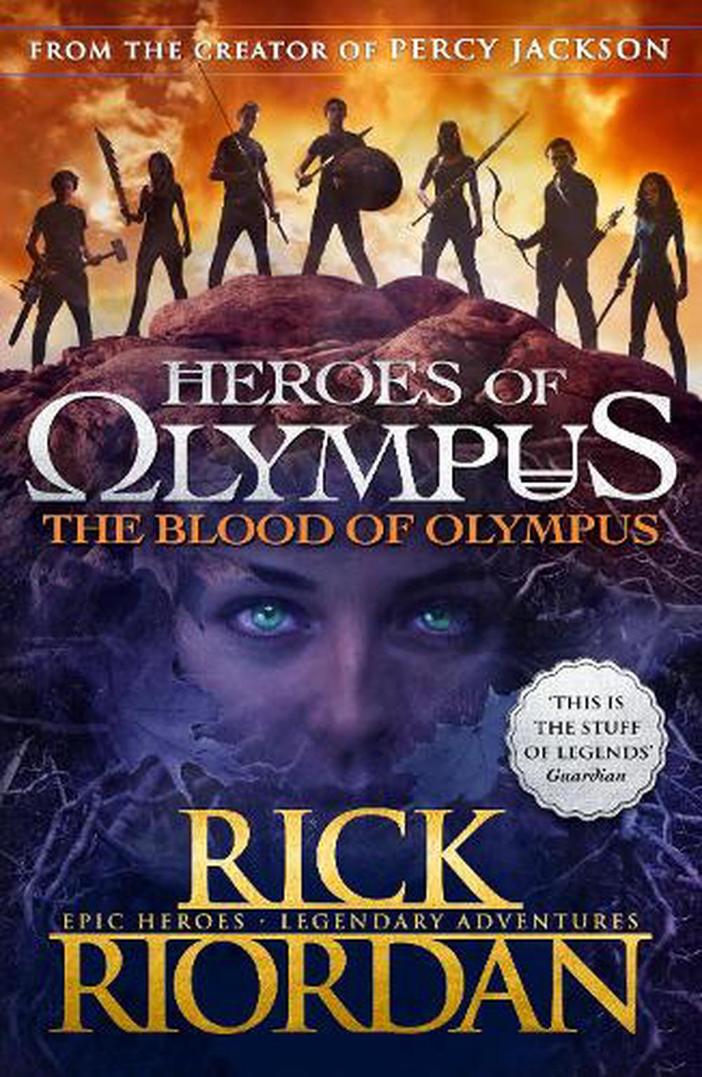 Heroes Of Olympus #5 The Blood Of Olympus - By Rick Riordan