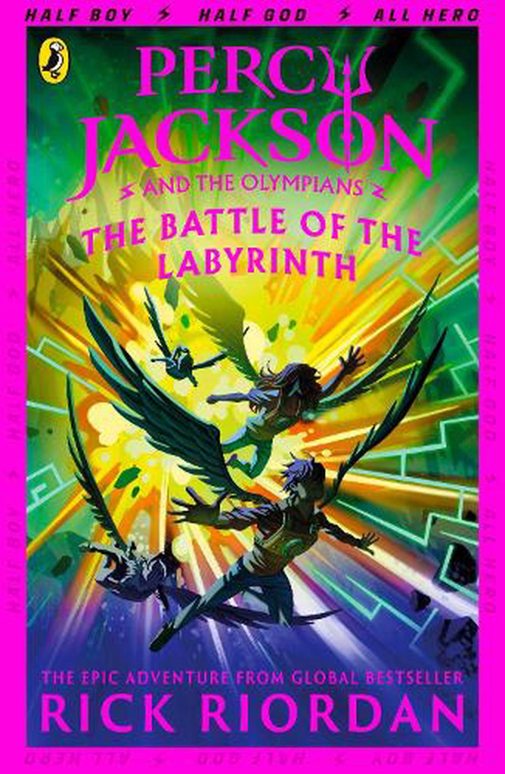 Battle Of The Labyrinth Bk4 - By Rick Riordan
