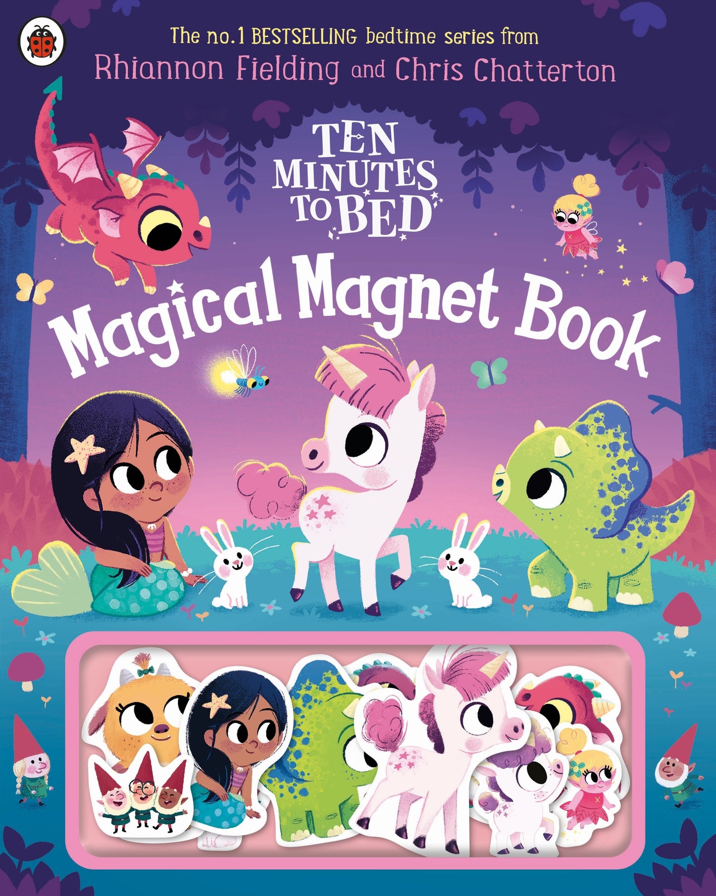 Ten Minutes to Bed: Magical Magnet Book By Rhiannon Fielding Chris Chatteron