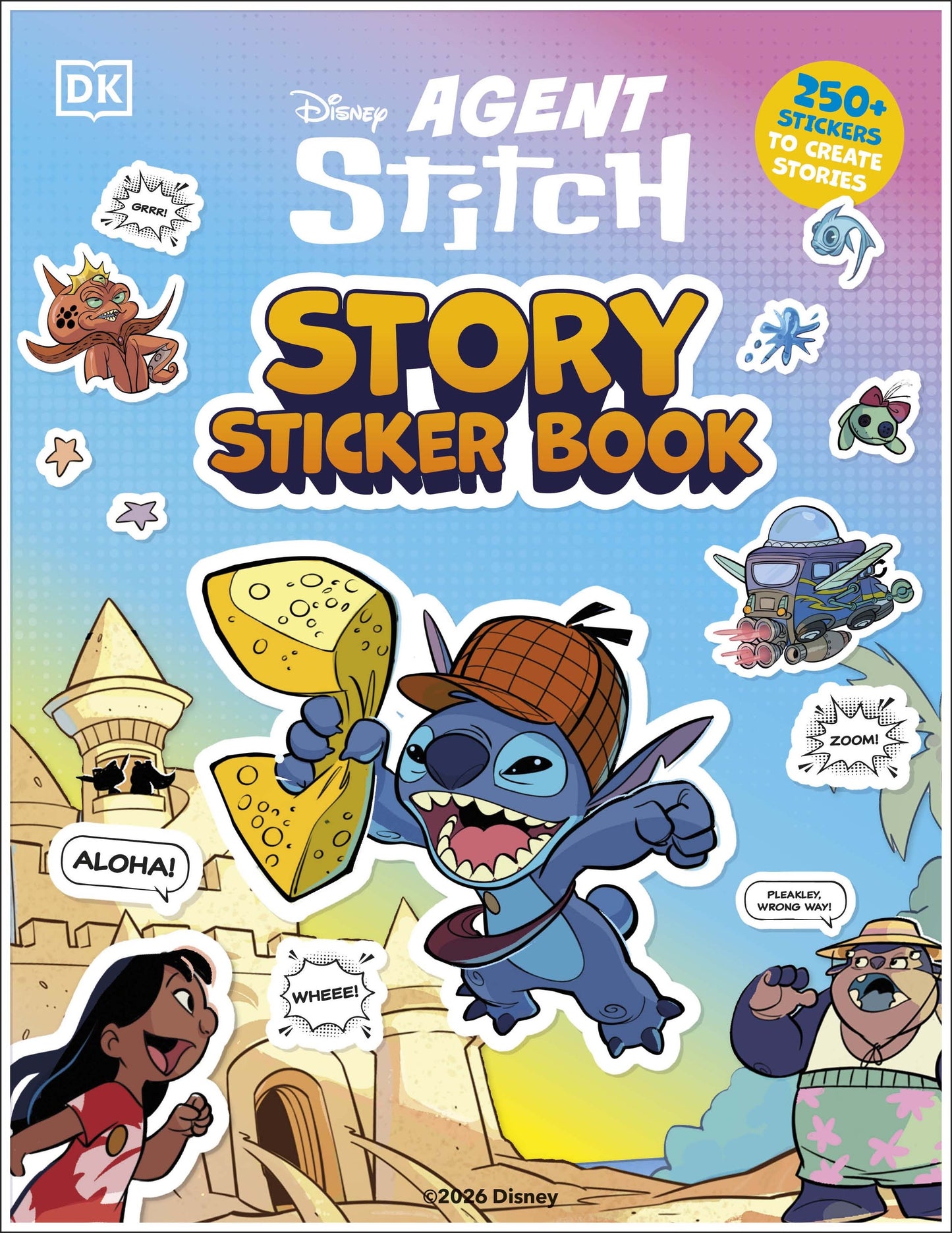 Disney Stitch Story Sticker Book DK