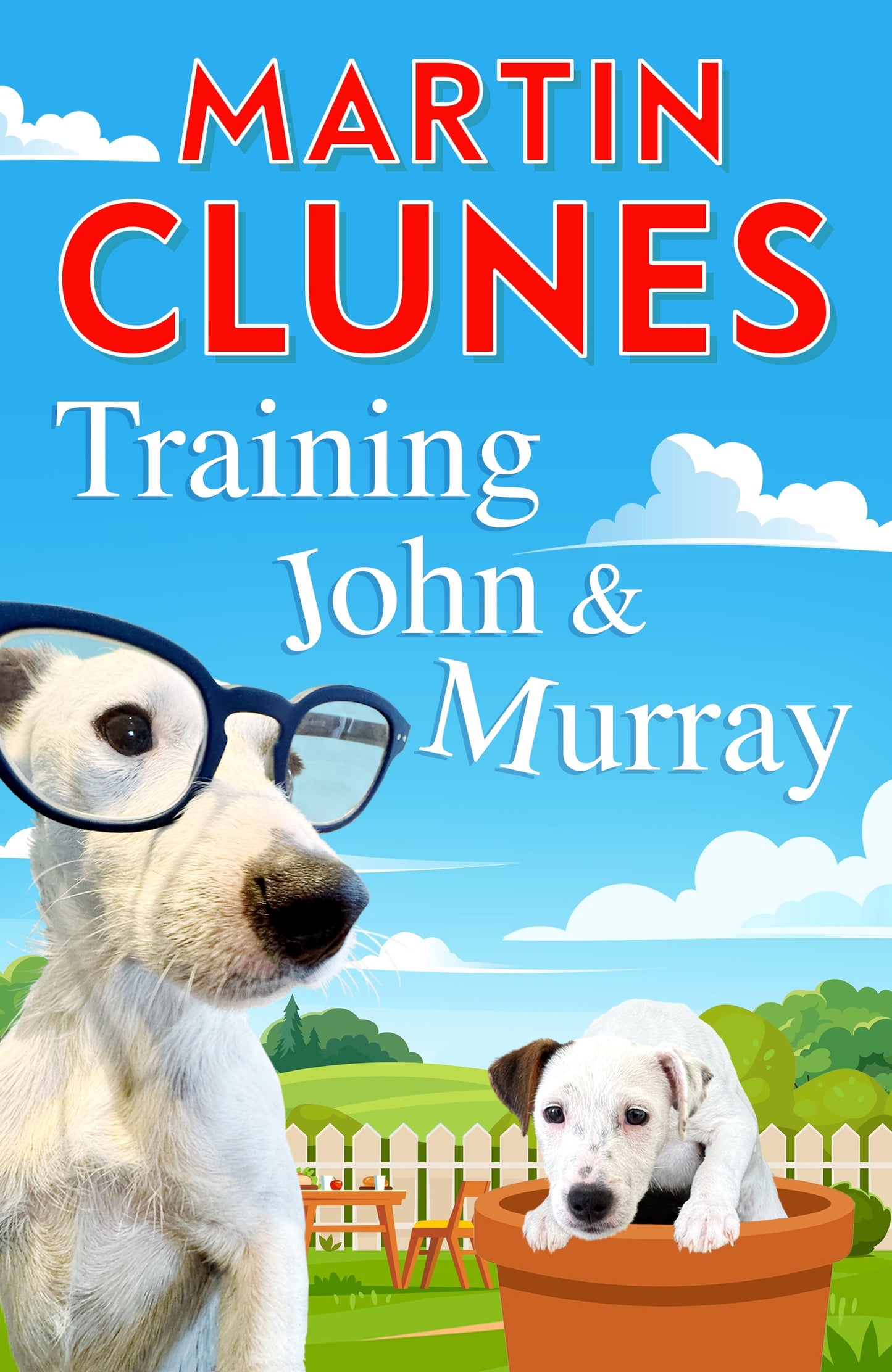 Training John and Murray Martin Clunes