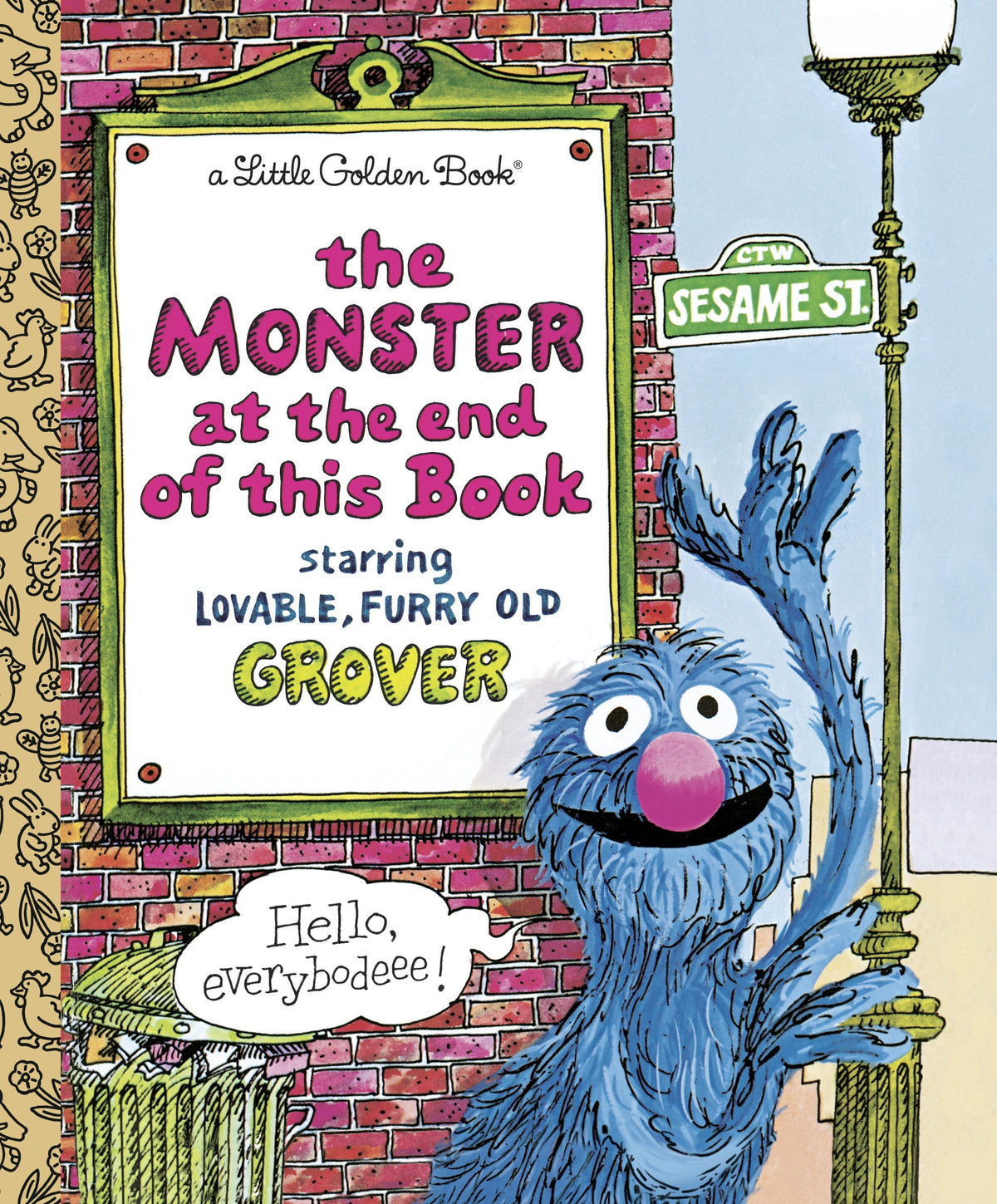 LGB The Monster At The End Of This Book (Sesame Book) Jon Stone