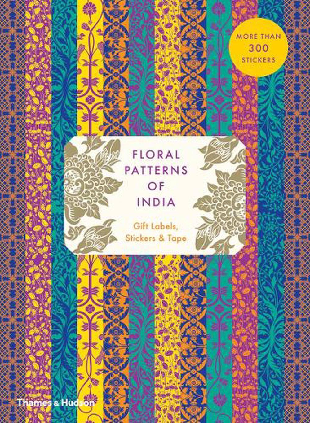 Floral Patterns Of India: Sticker & Tape