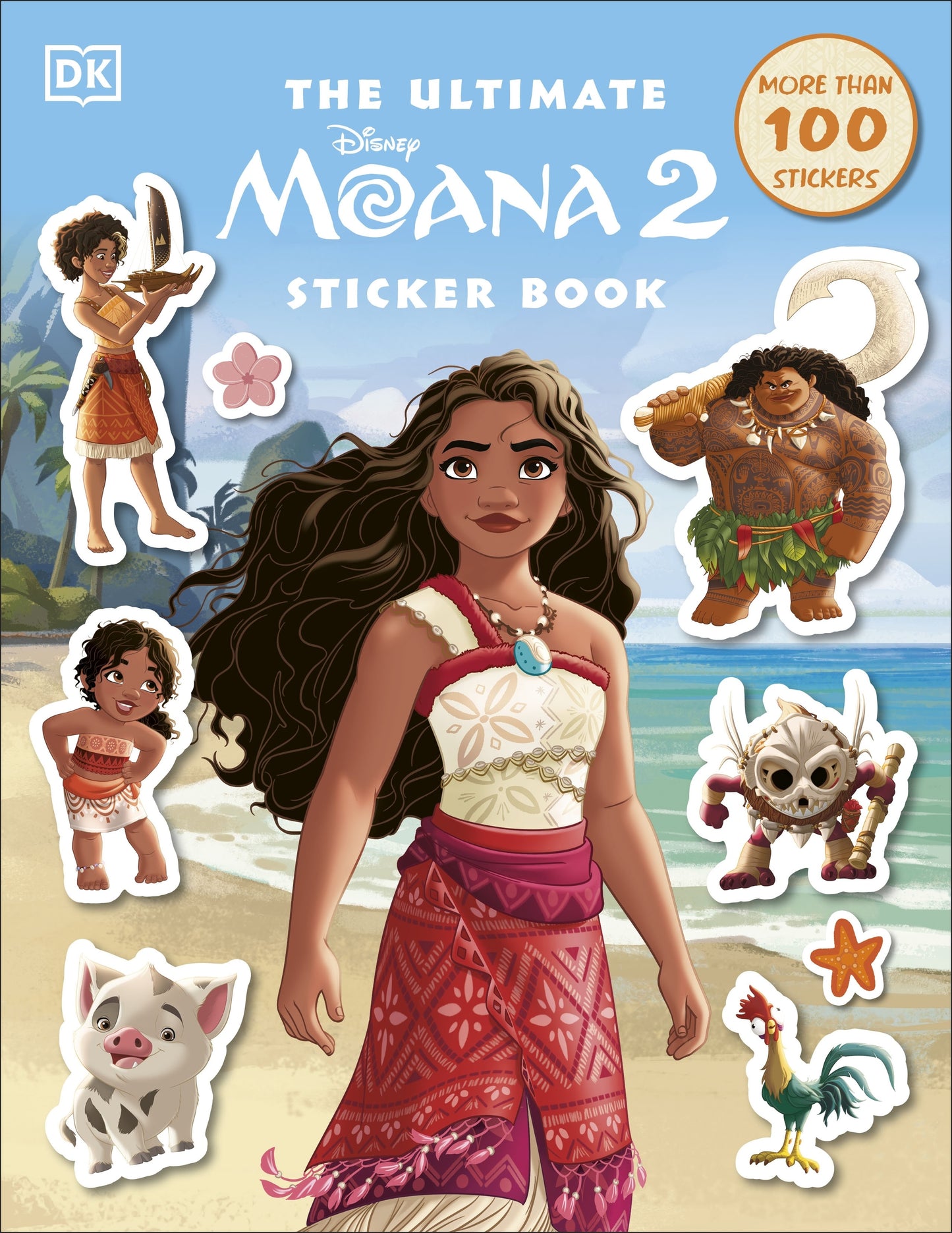 Moana 2 Sticker Book