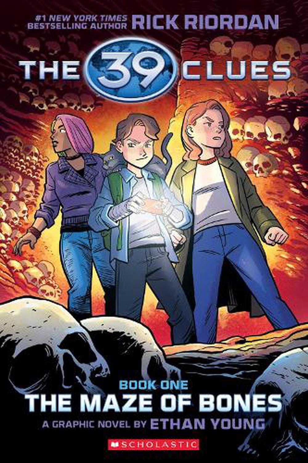 39 Clues Maze Of Bones - By Rick Riordan & Ethan Young