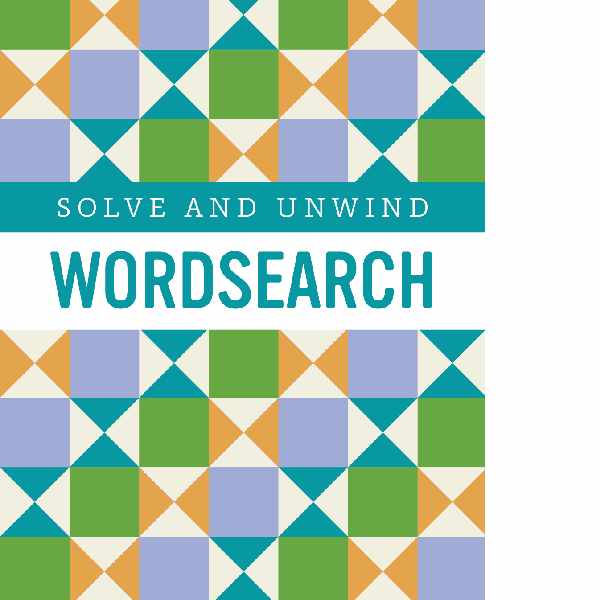 Solve And Unwind Wordsearch